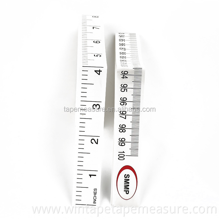 150cm/60inch paper printable ruler medical measuring tape eco-friendly material scale promotional gift with your logo